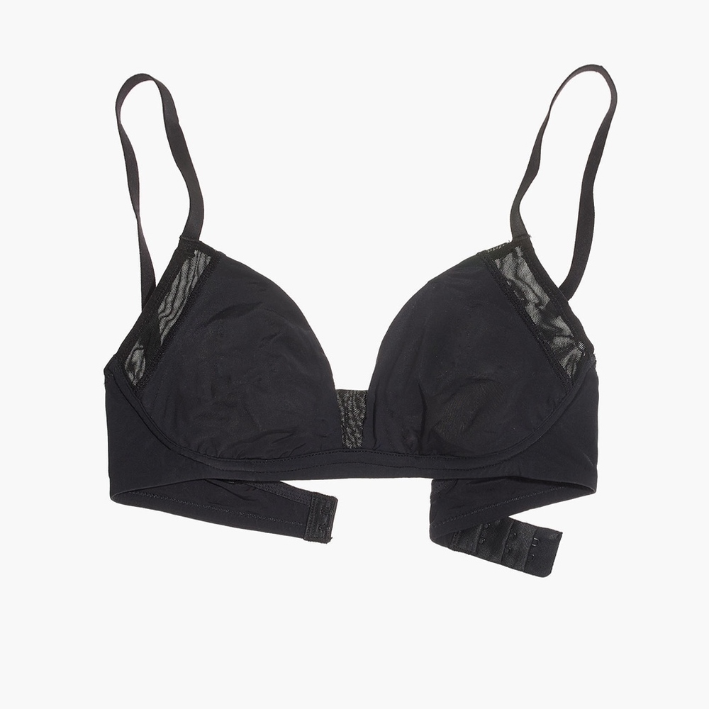 Madewell Mesh-Trimmed Sammie Bralette